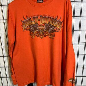 Authentic Harley Davidson Long Sleve T-Shirt